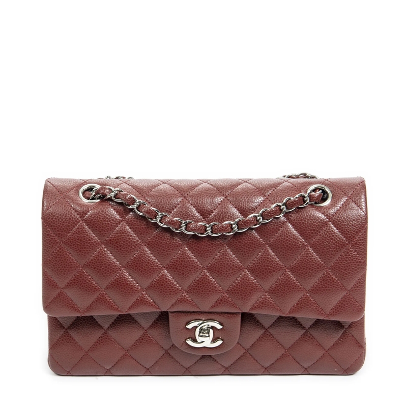 Chanel Crossbody Bag Classic Double Flap 26 kastanienbraun