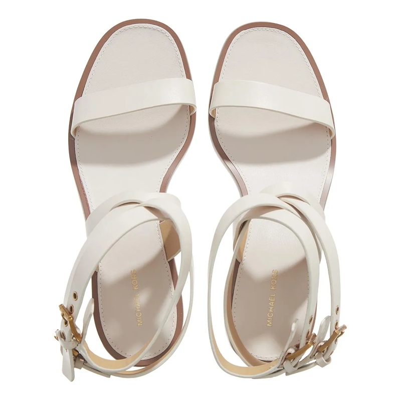 MICHAEL Michael Kors Sandaletten mit Absatz Irene Kitten Sandal Lt Cream(Image 6)
