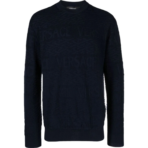 Versace  Sweaters Blue blau