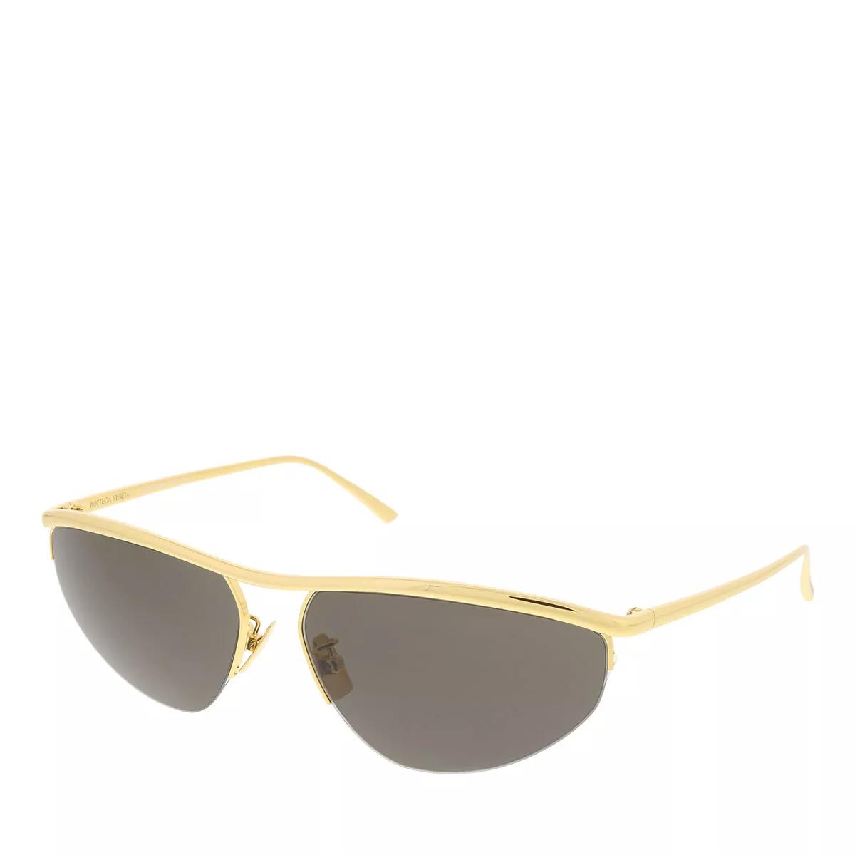 Bottega Veneta Sonnenbrillen - BV1091S-001 63 Sunglass UNISEX METAL - Gr. unisize - in Gold - für Damen