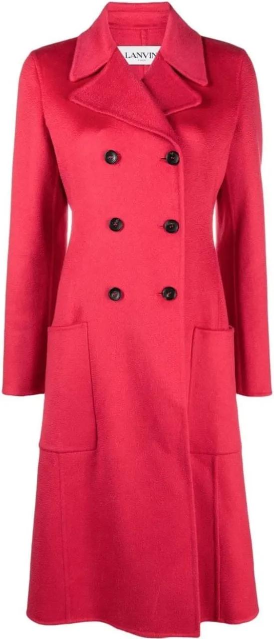 Lanvin - Coats Red - Größe 40 - rot