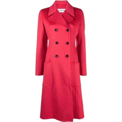 Lanvin  Coats Red rot