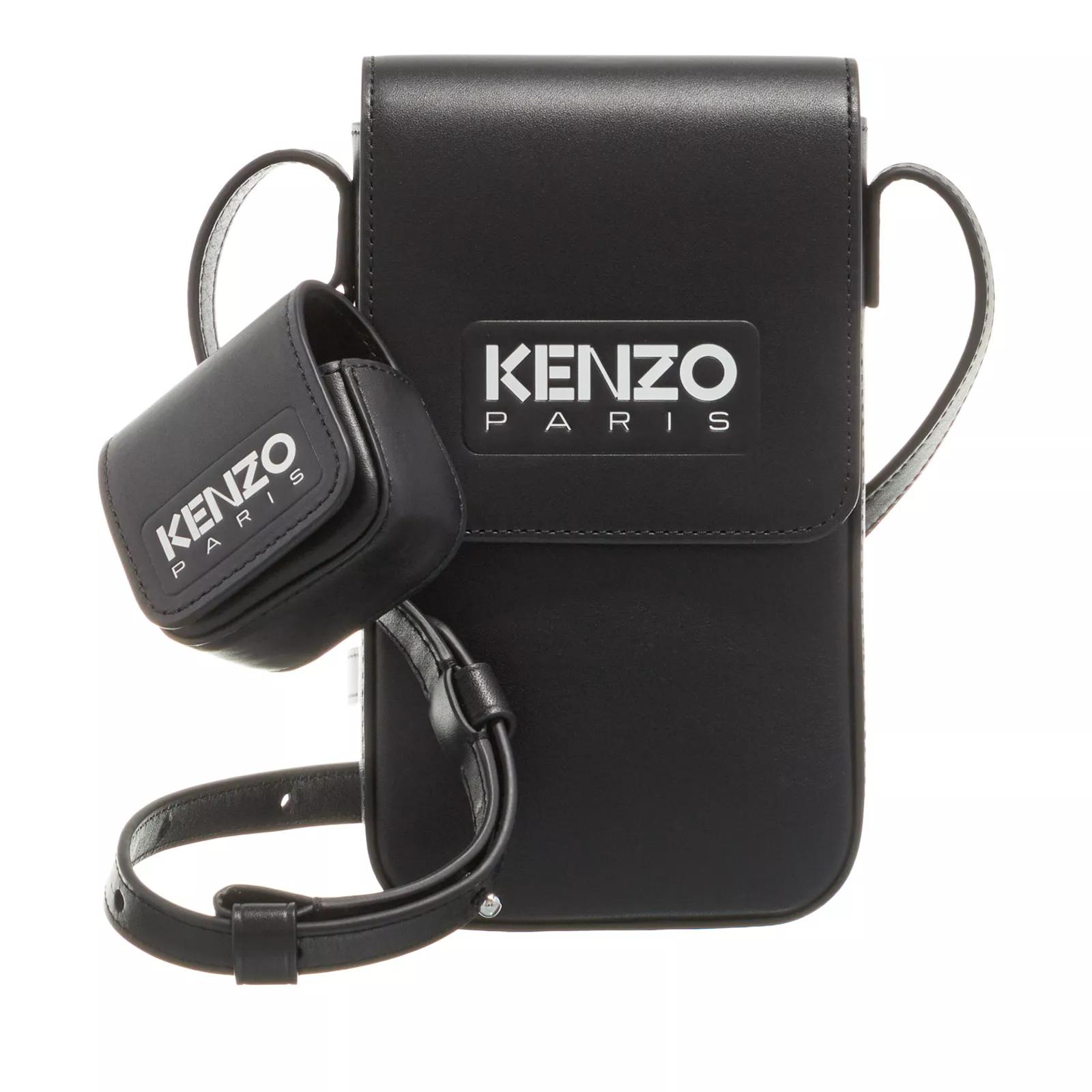 Kenzo Handyhüllen - Phone Holder On Strap - Gr. unisize - in Schwarz - für Damen