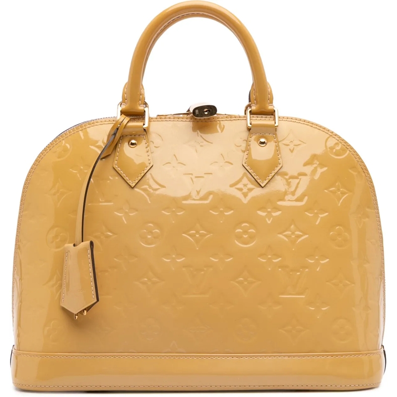 Louis Vuitton Fourre-tout Monogram Vernis Alma PM braun
