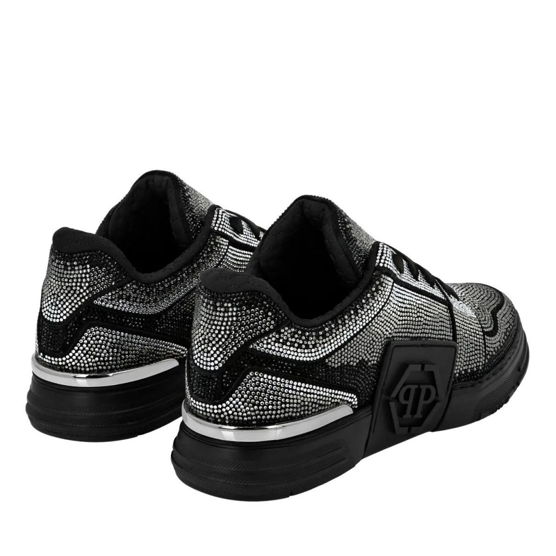 Philipp Plein Low-Top-Sneaker Sneaker Hexagon Mit Schmucksteinen schwarz(Image 2)
