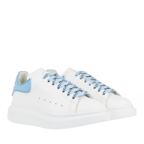 Alexander McQueen Oversized Sneakers White Blue Low-Top Sneaker