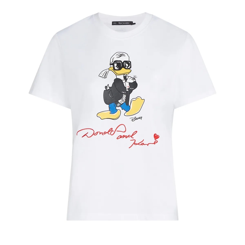 Karl Lagerfeld T-Shirt DISNEY X KL T-SHIRT weiss