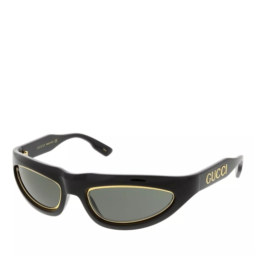 Gucci GG1062S-003 54 Sunglass Injection Black-Black-Grey Sonnenbrille