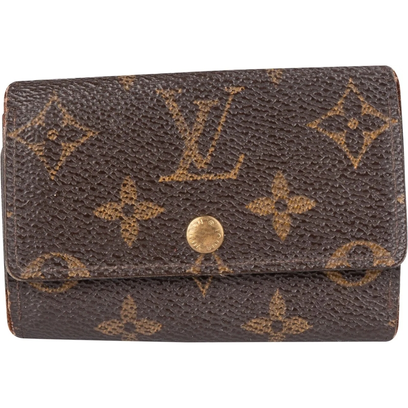 Louis Vuitton Geldbörse Louis Vuitton Canvas Mongram Keyholder braun