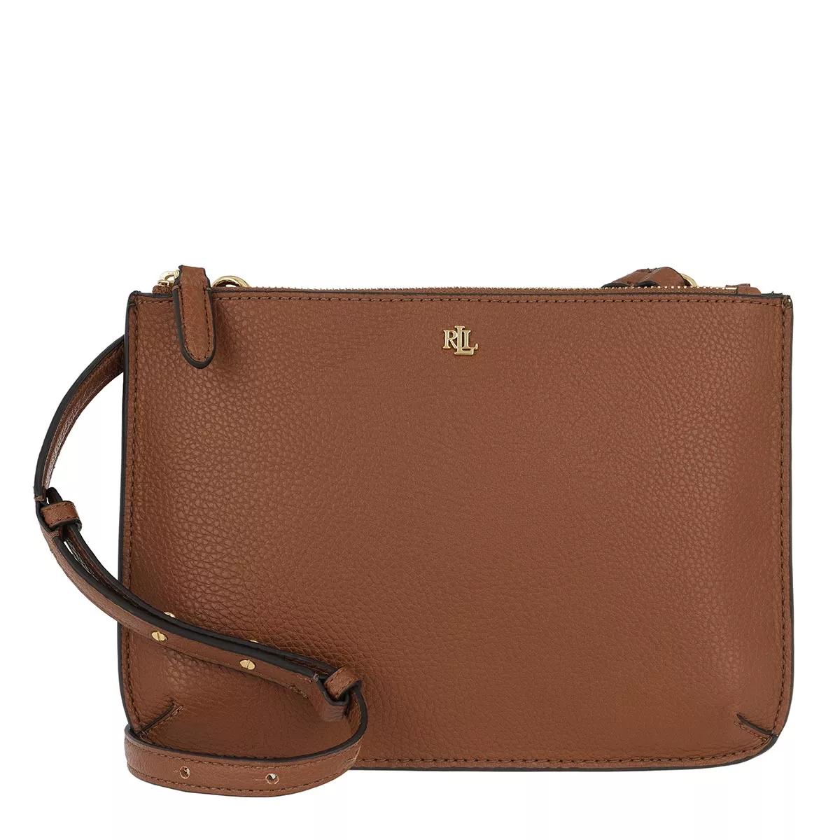 Lauren by Ralph Lauren Carter 26 Cross Body Bag in Brown