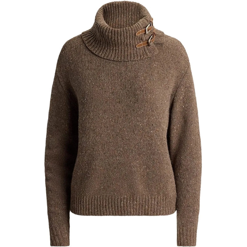 Ralph Lauren  Sweaters Taupe Brown Heather Donegal taupe