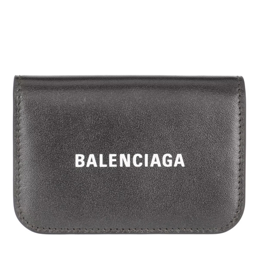 Balenciaga Wallet Gun Metal Tri-Fold Portemonnaie