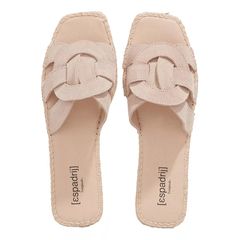 Espadrij l’originale Claquettes Tours Velour  Beige(Image 4)