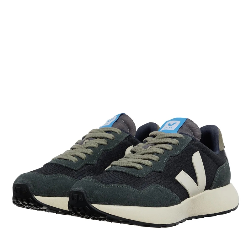 Veja Low-Top-Sneaker Paulistana Black Pierre