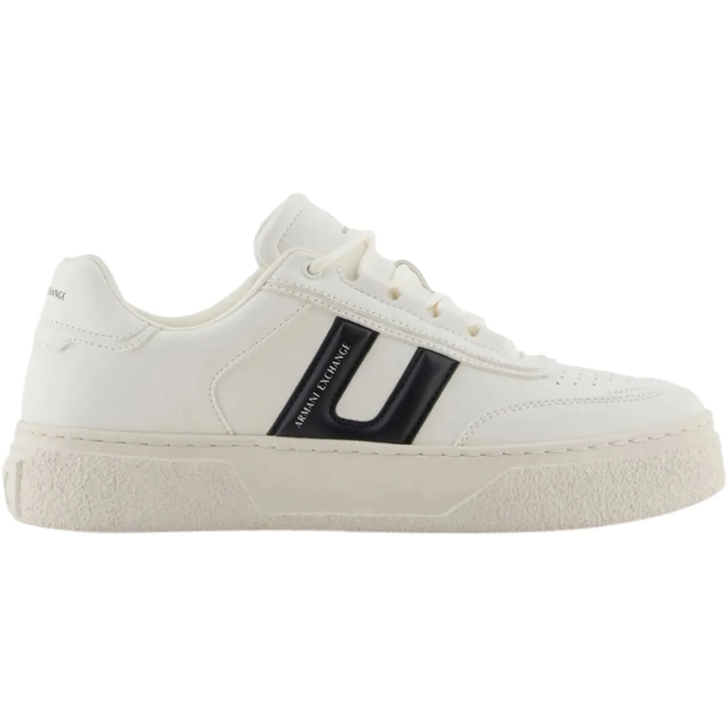 Armani Exchange Low-Top-Sneaker Sneakers Off Whiteblack weiß