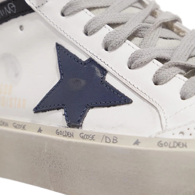 Golden Goose High-Top-Sneaker Mid Star High-Top Leather Sneakers White(Image 17)