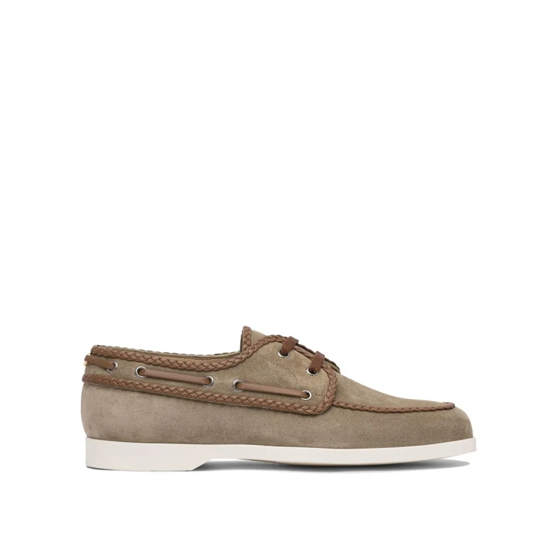 Valentino Garavani Bootsschuhe "Palm Avenue" Boat Shoes Brown