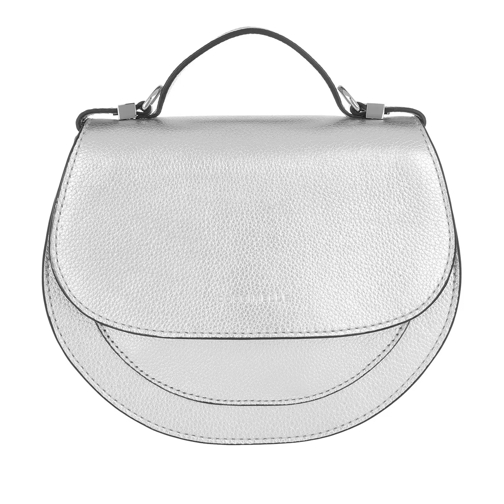 Coccinelle Sirio Mini Bag Silver Cartable