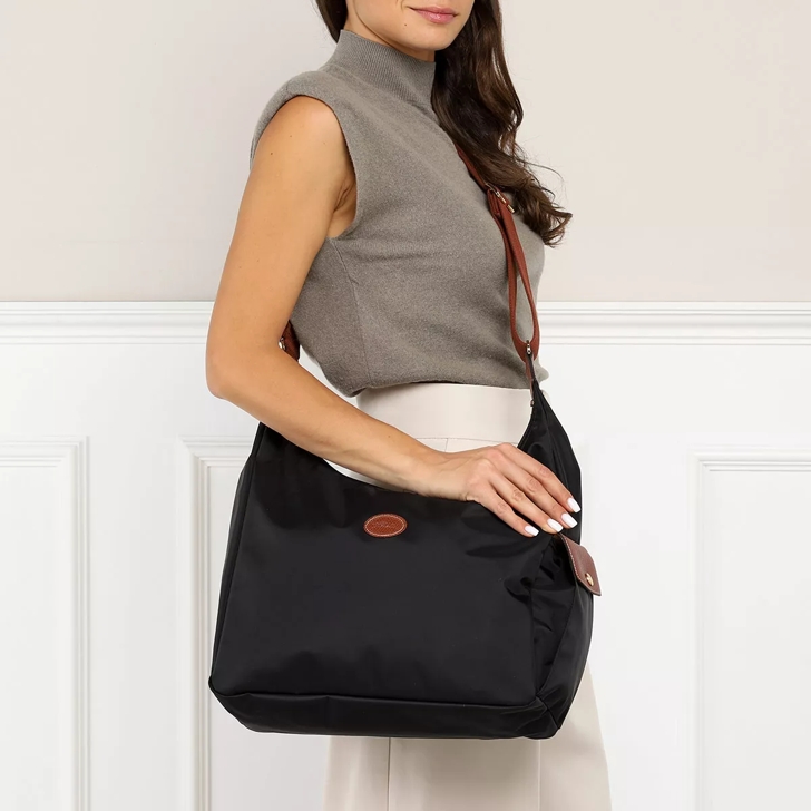 Longchamp Le Pliage Original Shoulder bag Hobo Black, Hobo Bag