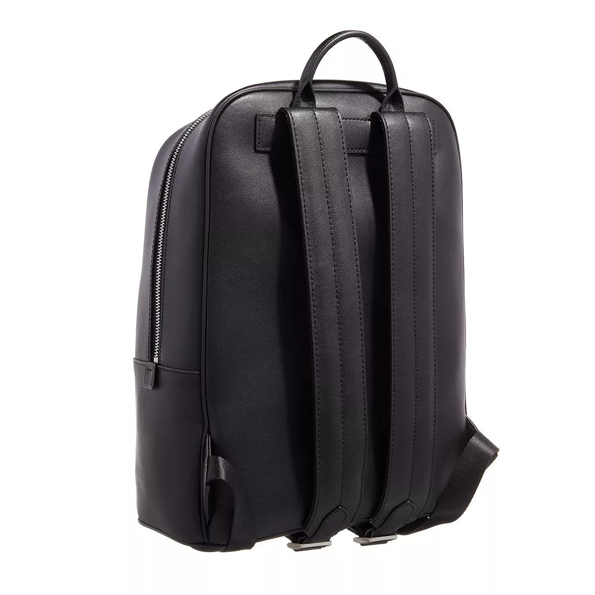 Karl lagerfeld sale leather backpack