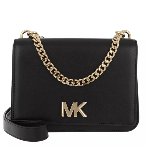 MICHAEL Michael Kors Mott LG Chain Swag Shoulder Bag Black Crossbody Bag
