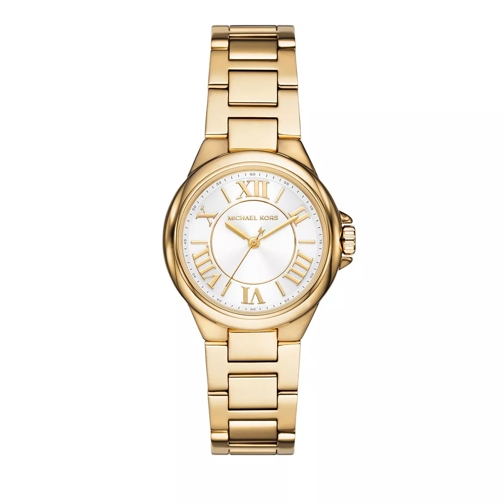 Michael Kors Camille Three-Hand Stainless Steel Watch Gold Quartz Horloge