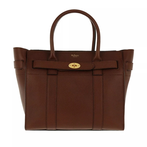 Mulberry Bayswater Small Zipped Leather Oak Tote