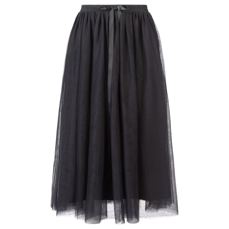 Apart Maxirock Tüllrock dunkel-blau