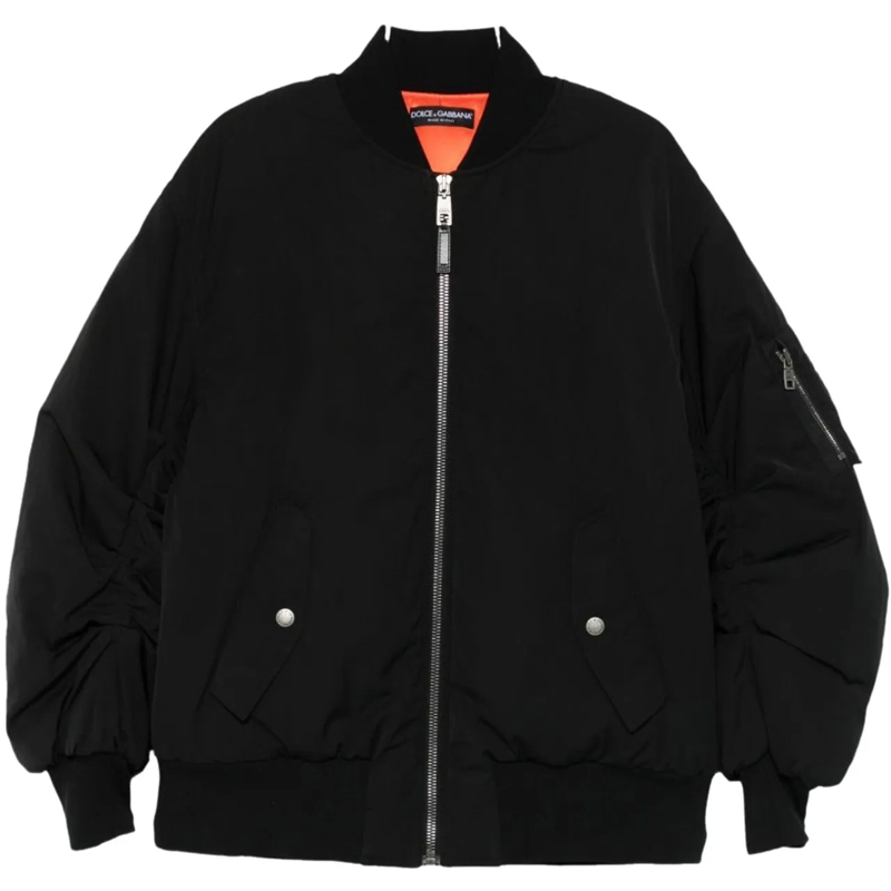 Dolce&Gabbana Übergangsjacke Coats Black schwarz