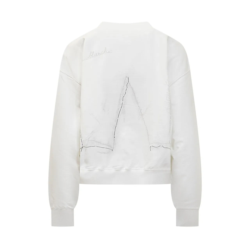 Givenchy  Felpa bianca con logo weiß(Image 2)