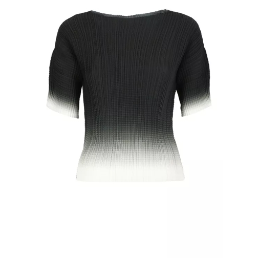Herno Pleated T-Shirt Black 