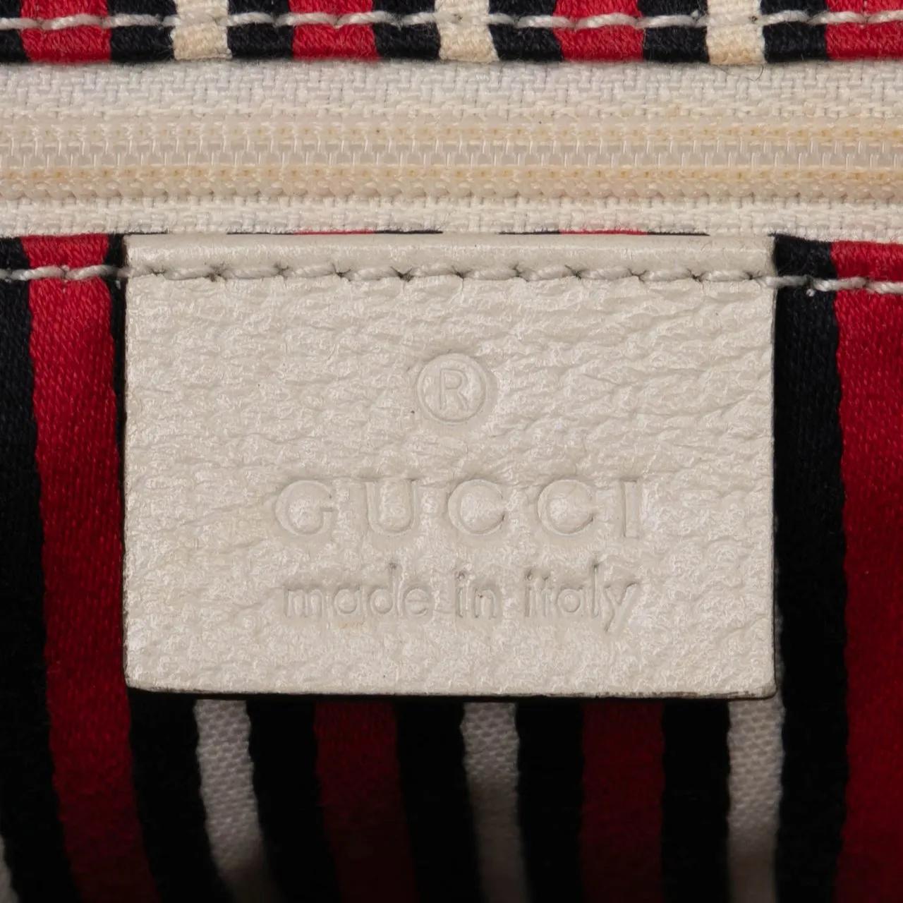 Thumbnail - Gucci Shopper - 85th Anniversary Canvas Logo Abbey D Ring Tote - Gr. unisize - in Blau - für Damen