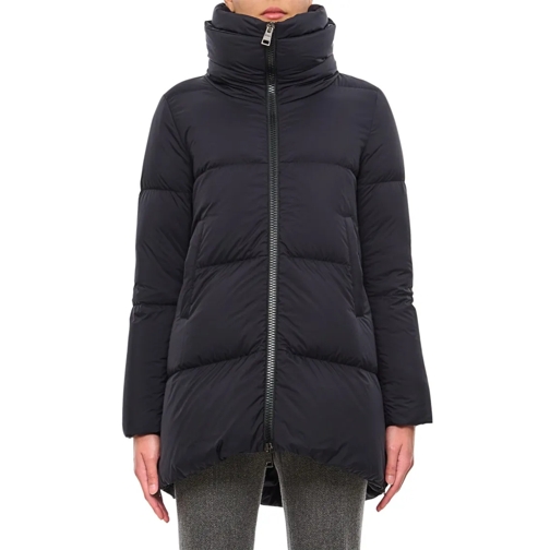 Herno Overgangsjas Relaxed A-Shape Down Jacket Black