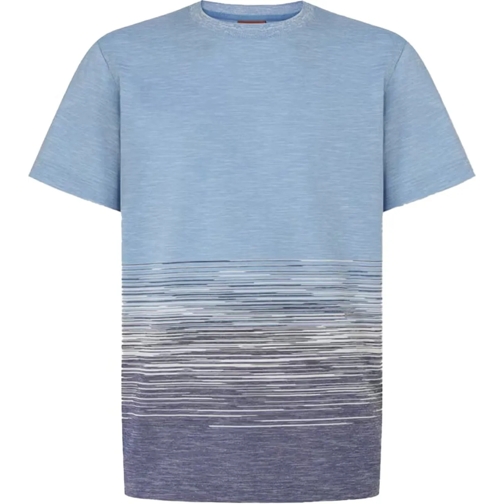 Missoni T-shirts T-Shirts And Polos Blue Tones blau