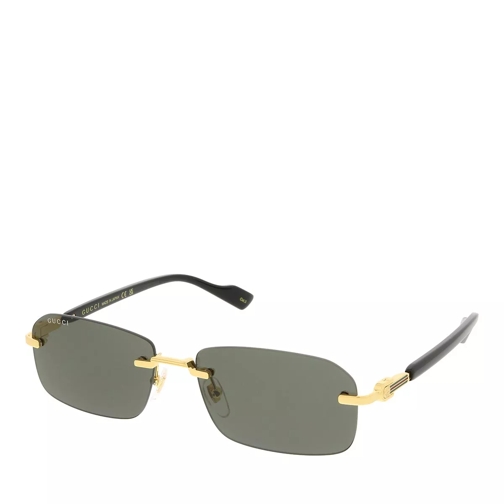 Gucci GG1221S Gold-Black-Grey Sonnenbrille