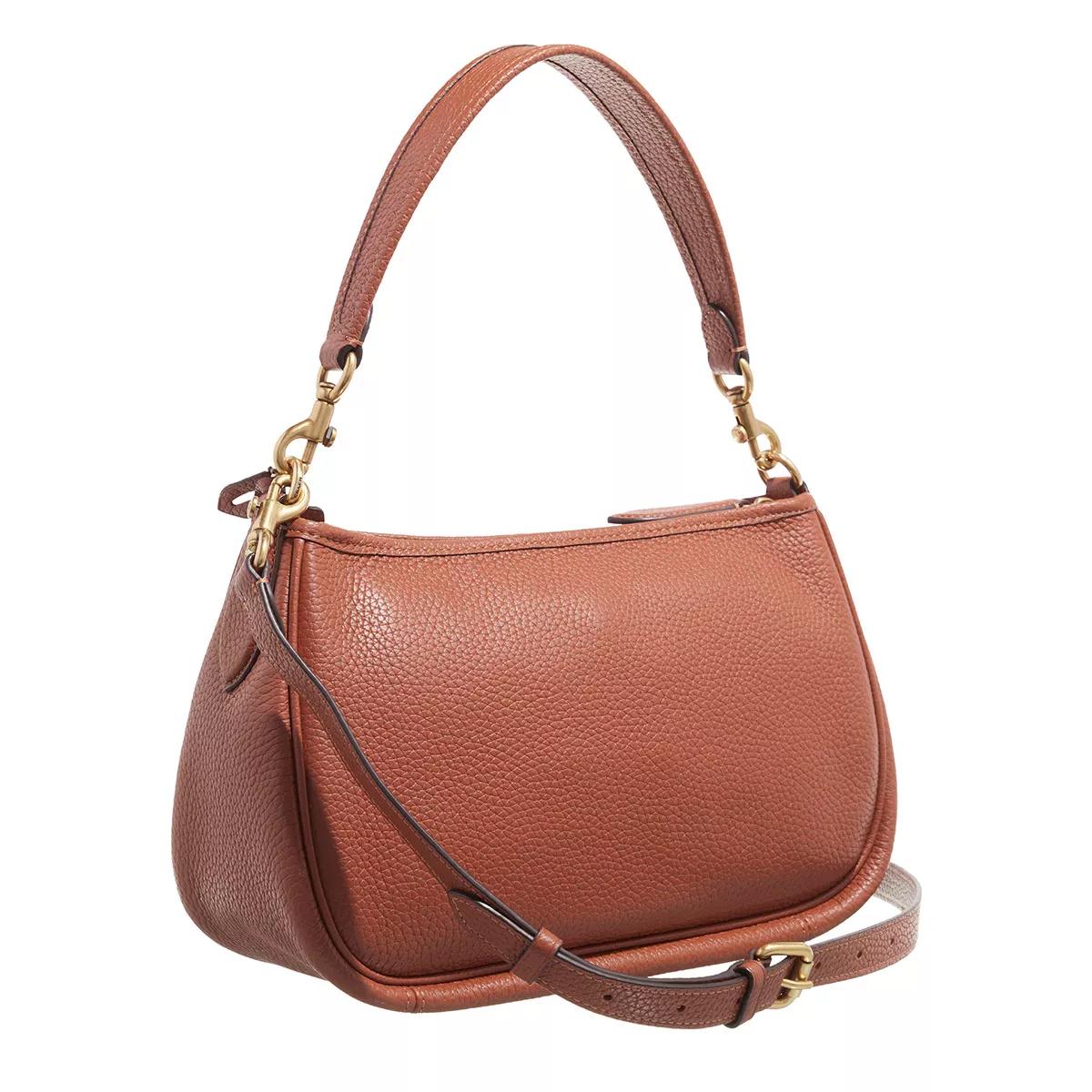 Coach Soft Pebble Leather Cary Crossbody 1941 Saddle Crossbody Bag