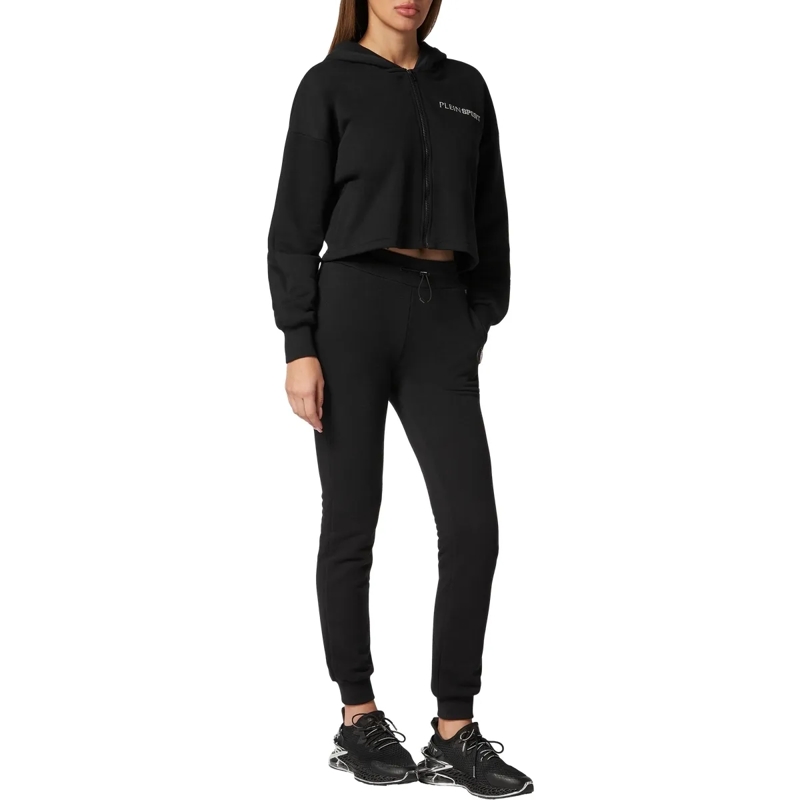 Plein Sport Daunenjacke Sweatjacke Mit Kapuze Scratch schwarz(Image 4)