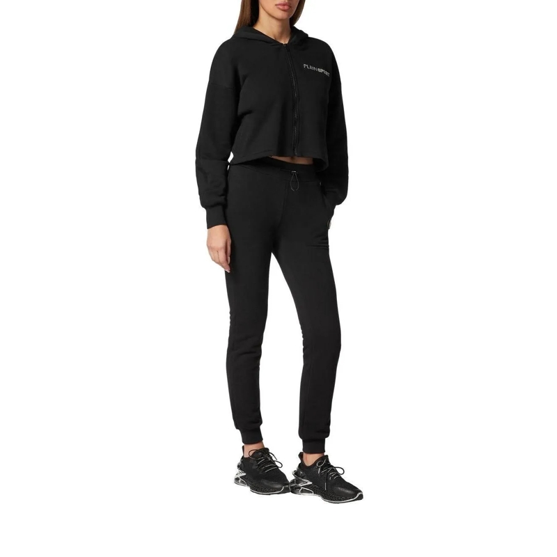 Plein Sport Daunenjacke Sweatjacke Mit Kapuze Scratch schwarz(Image 3)