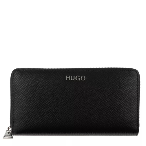 Hugo Victoria Ziparound Wallet Black Continental Wallet