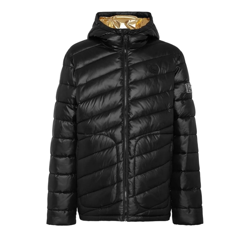 Plein Sport Daunenjacke Winterjacke schwarz
