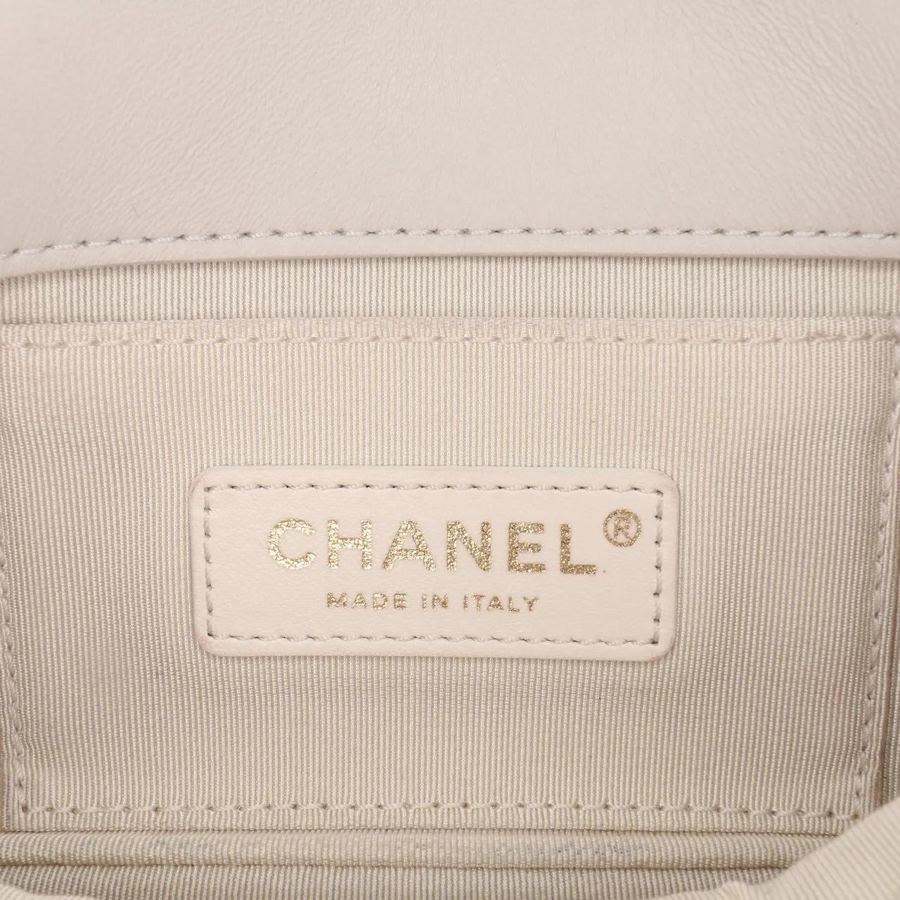 Thumbnail - Chanel Hobo Bags - 2020 Medium Lambskin Twist Chain Enamel CC Flap - Gr. unisize - in Braun - für Damen