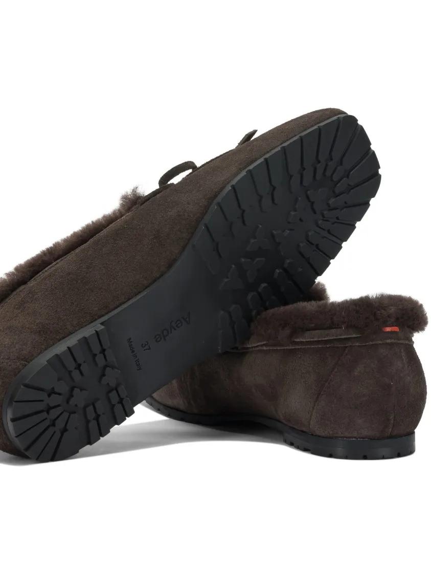 Thumbnail - Brown Cow Suede Loafers - Gr. 40 (EU) - in Braun