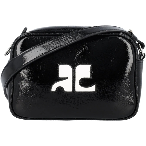 Courrèges Tote REEDITION NAPLACK CAMERA BAG schwarz