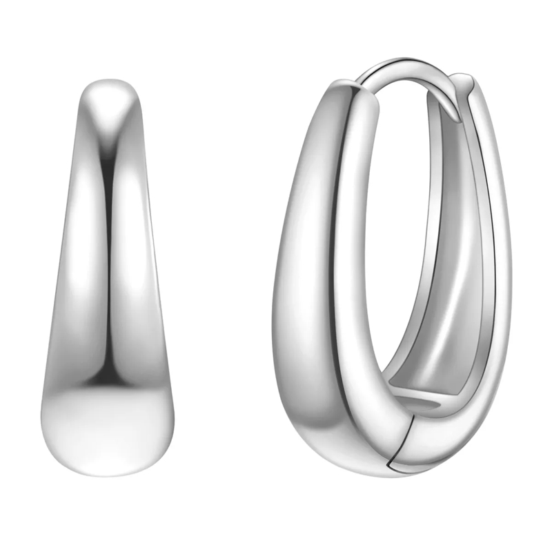 Glanzstücke München Ohrhänger Sterling Silber Creolen silber