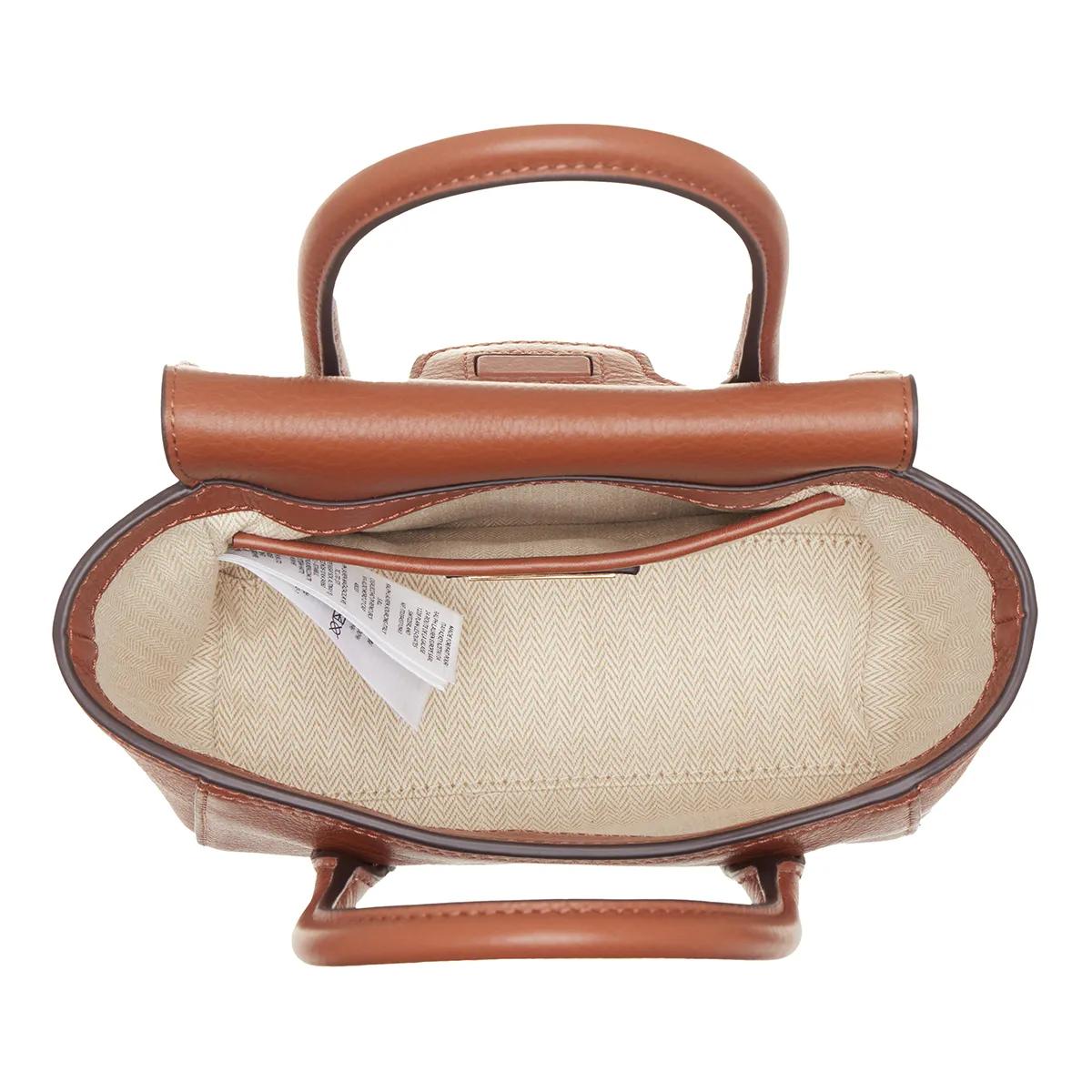 Lauren Ralph Lauren Satchels Tnnr Sm Schl-Satchel-Small in bruin