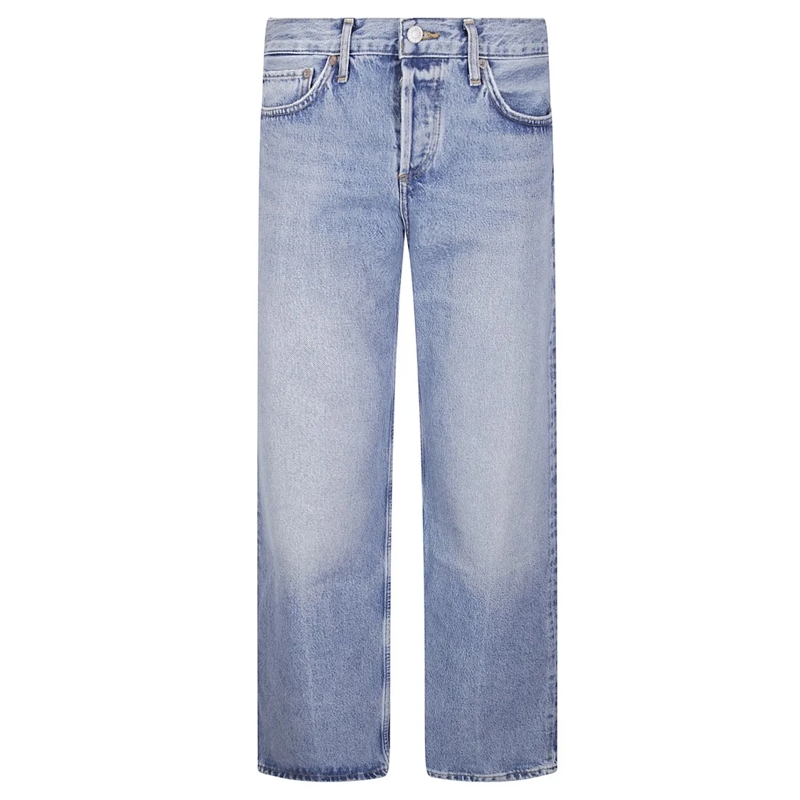 Agolde Jeans Low Rise Jeans Blue