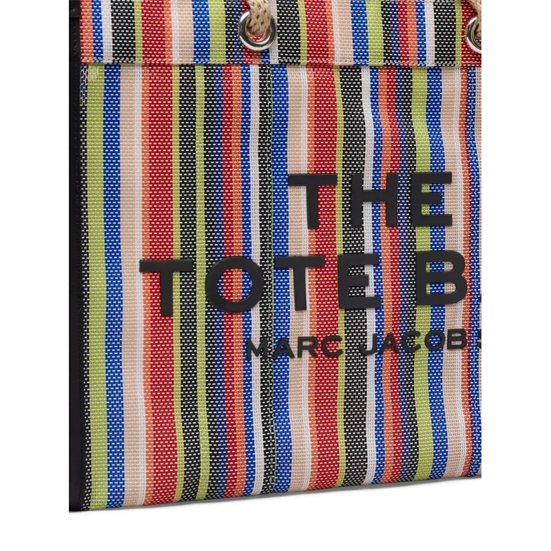 Marc Jacobs Tote The Large Tote Market Red Multi Striped mehrfarbig(Image 3)