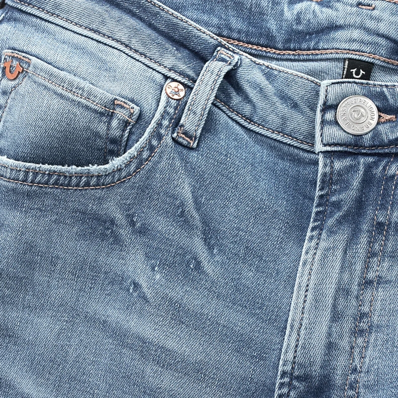 True Religion Barrel-Jeans Barrel Jeans RUBY VOLUME- Hohe Leibhöhe- Gerund blau(Image 5)
