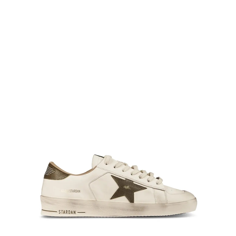 Golden Goose Low-Top-Sneaker Men's Sneakers With Tejus Printed Star Neutrals