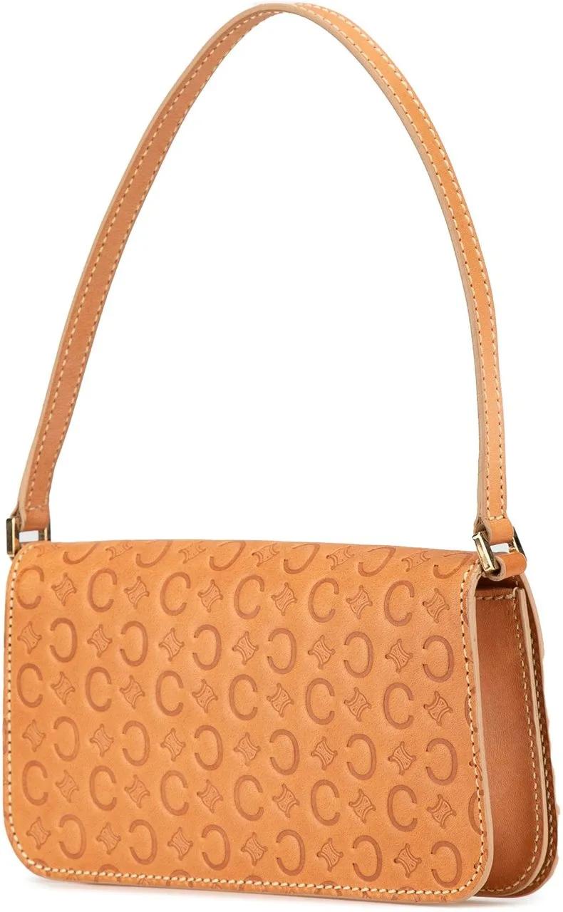 Thumbnail - Celine Hobo Bags - C Macadam Leather Pochette - Gr. unisize - in Braun - für Damen